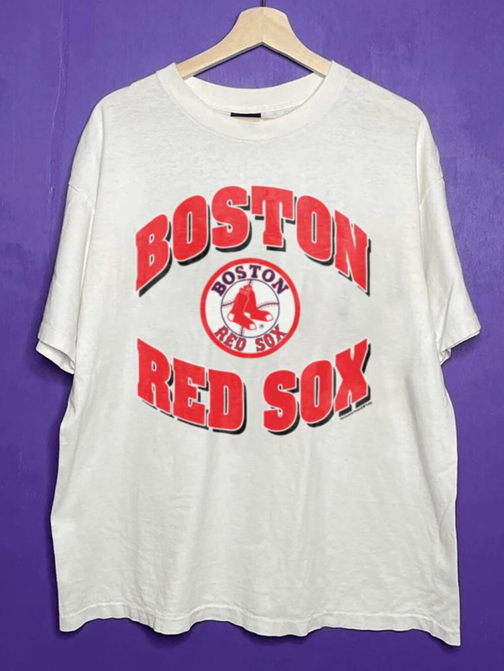 90s Vintage Boston Red Sox Baseball Shirt, Retro MLB Red Sox Shirt For Men Women